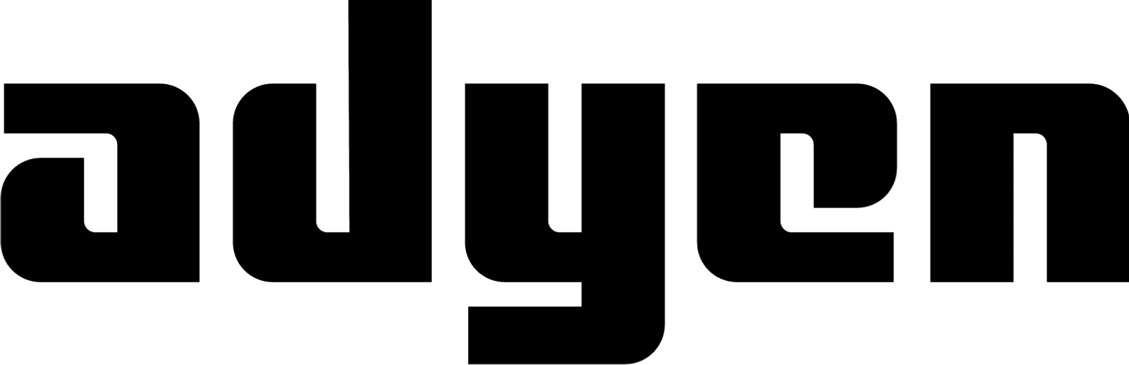 Adyen png black logo