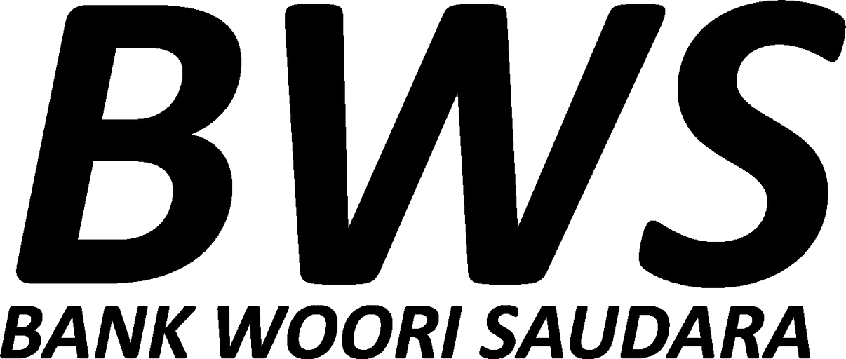 Bank Woori Saudara png black wordmark