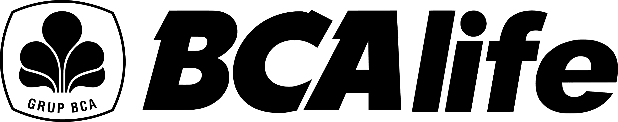 BCA Life png black logo