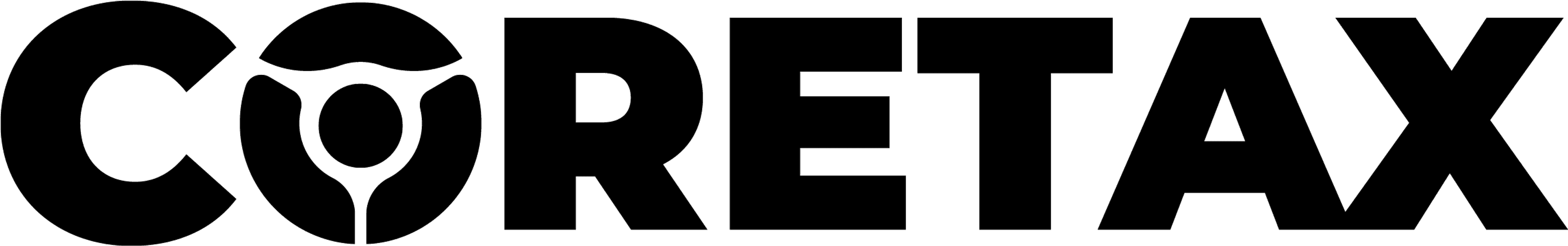 Coretax png black logo