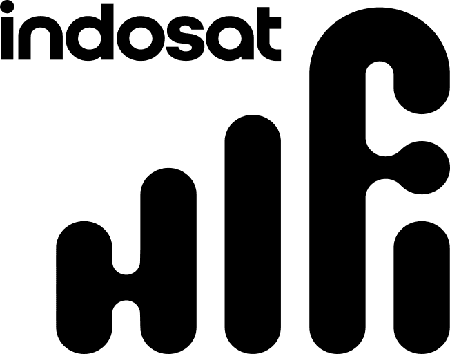 Indosat Hifi png black logo