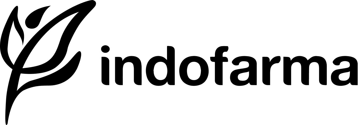 Indofarma png black logo