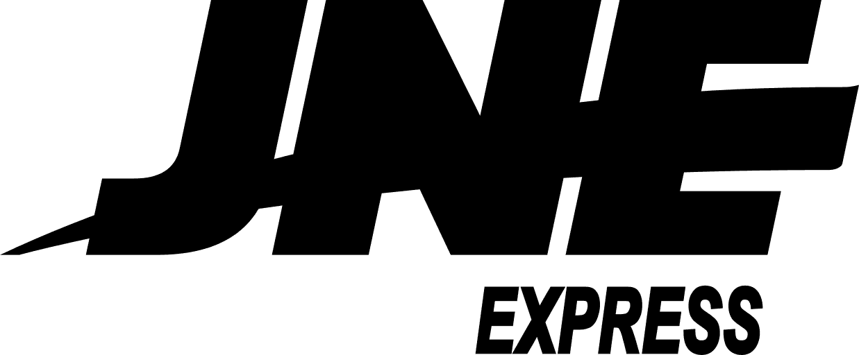 JNE Express png black logo