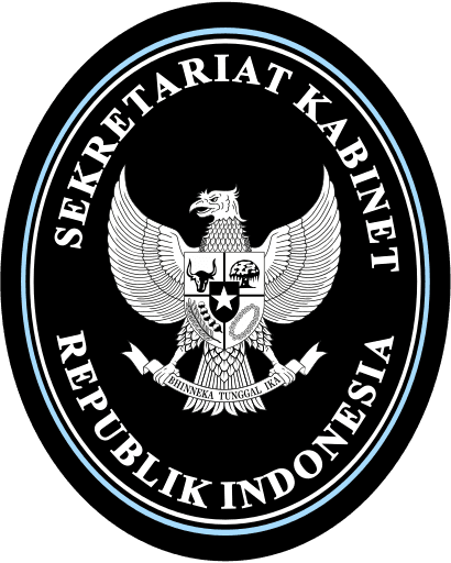 Cabinet Secretariat Indonesia png dark logo