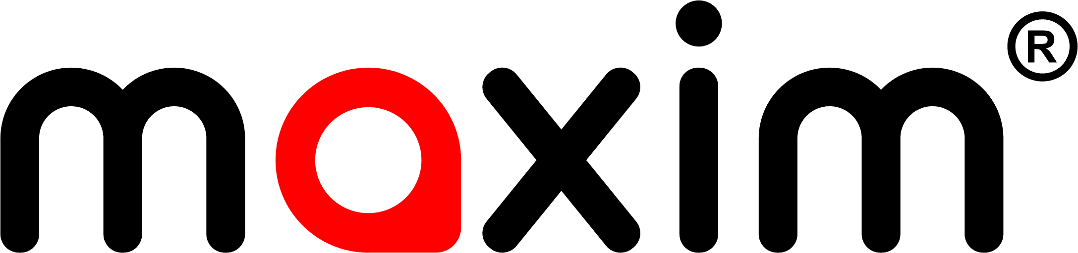 Maxim png black logo