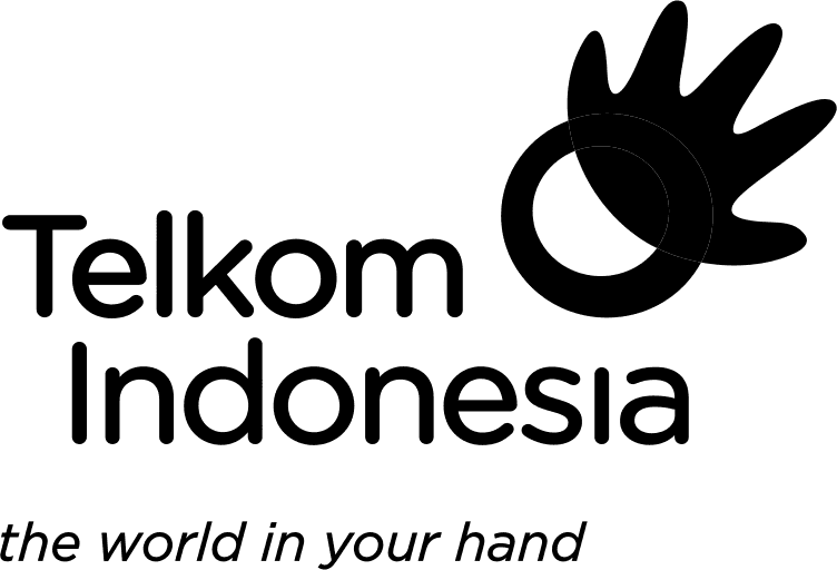 Telkom Indonesia png black logo