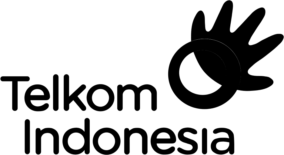 Telkom Indonesia png black logo