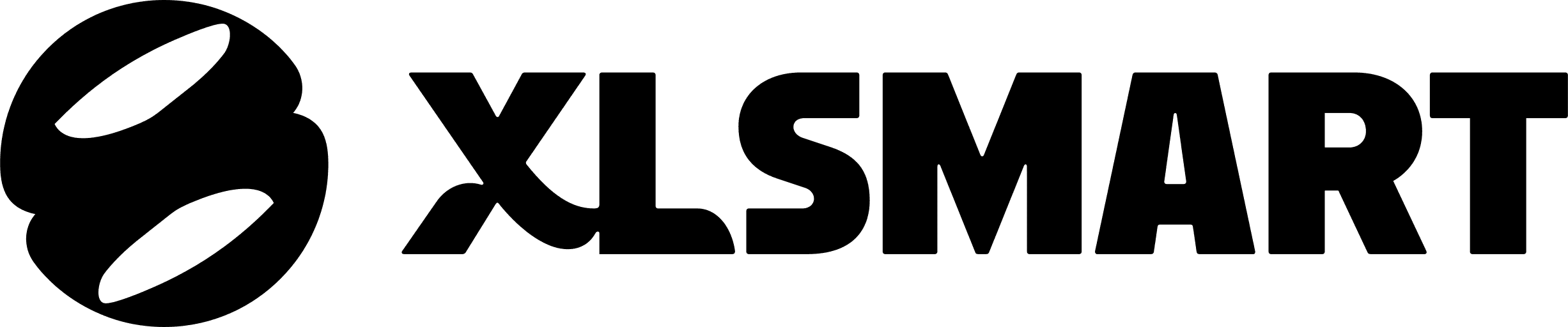 XLSMART png black logo