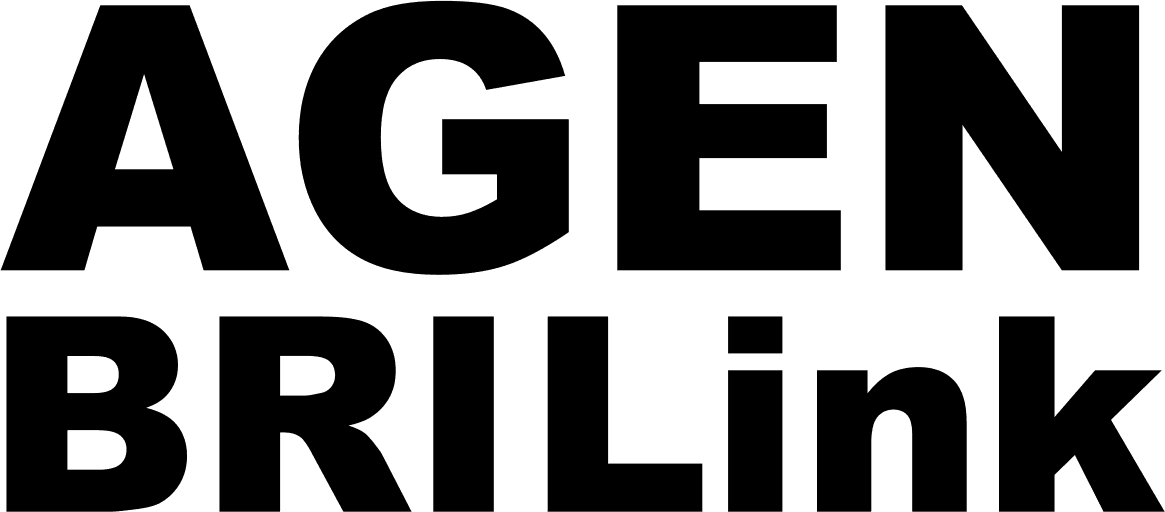Agen BRILink png black logo