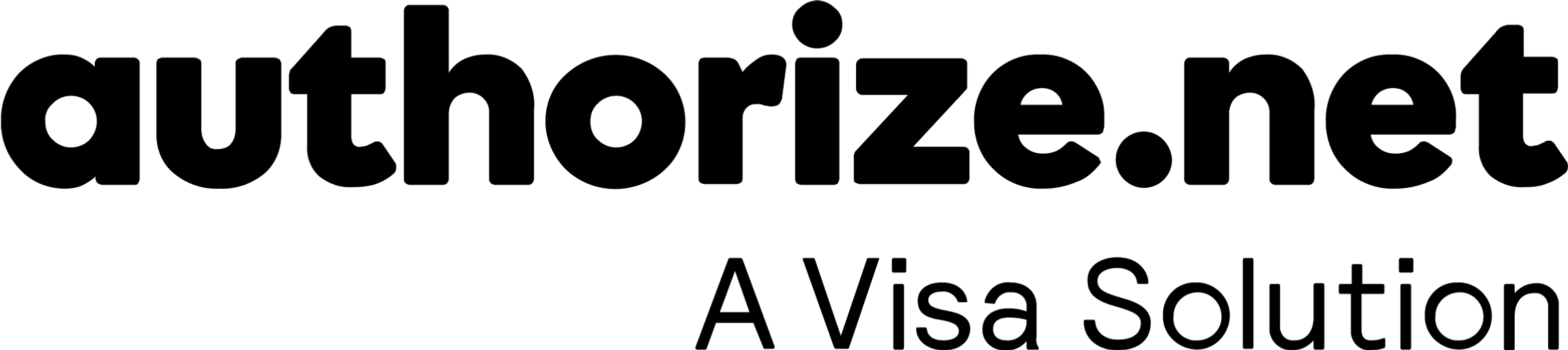 Authorize.net png black logo