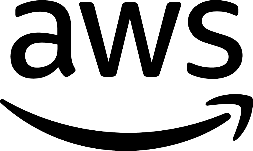Amazon Web Services png black logo