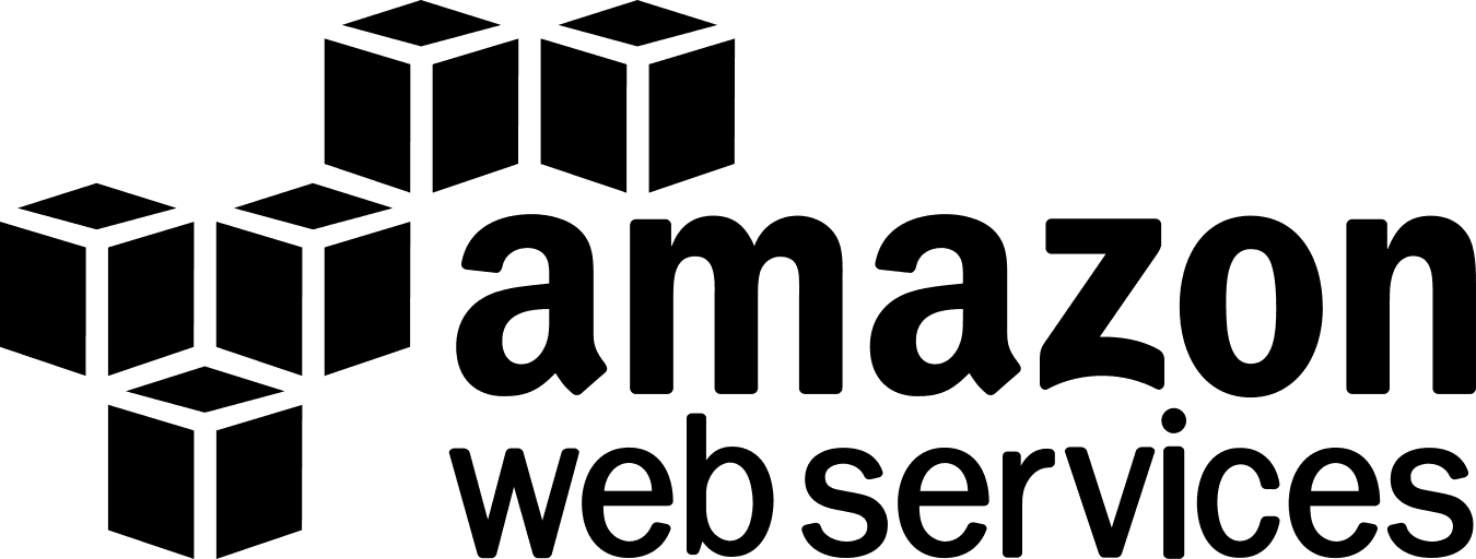 Amazon Web Services png black logo