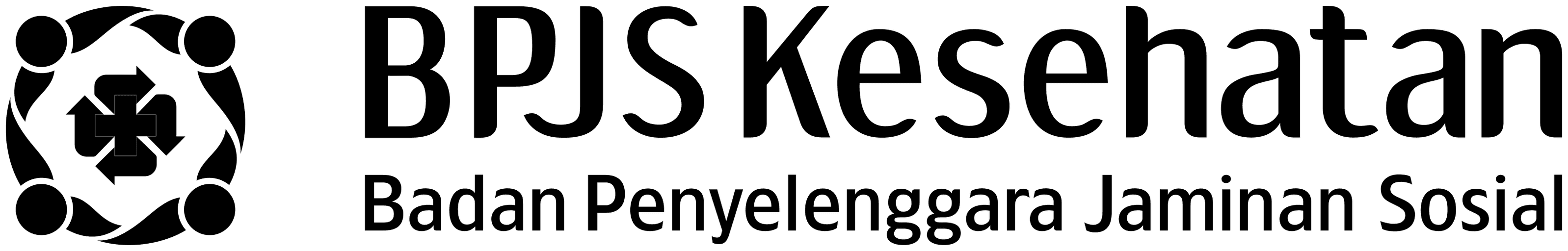 BPJS Kesehatan png black logo