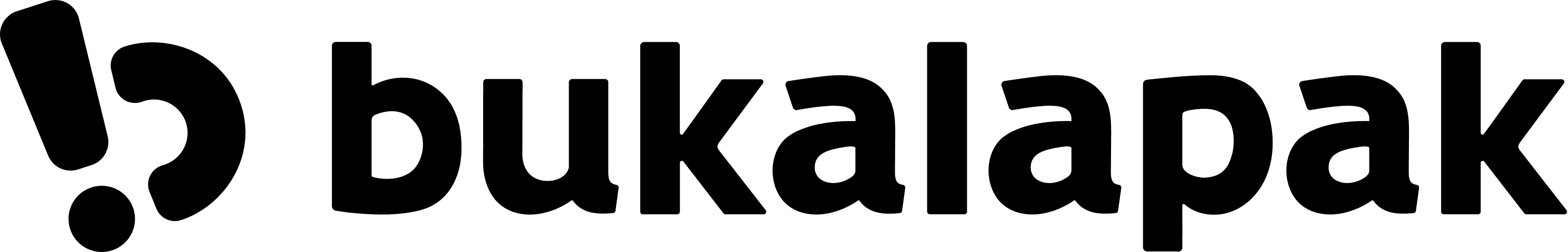 Bukalapak png black logo
