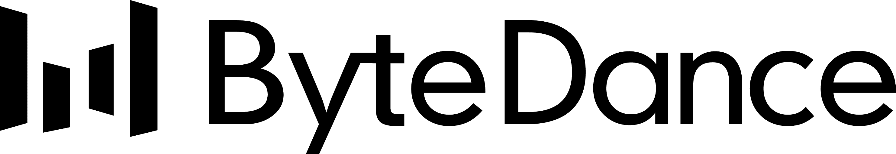 ByteDance png black logo