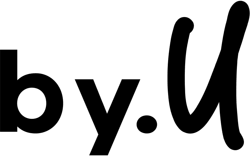 by.U png black logo
