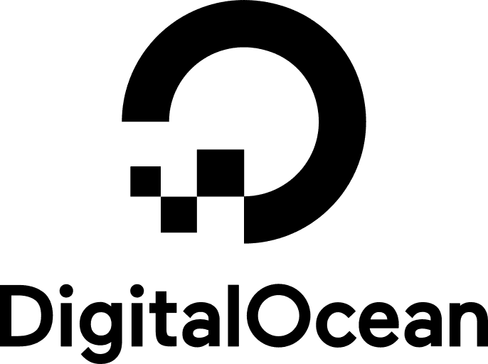 DigitalOcean png black logo