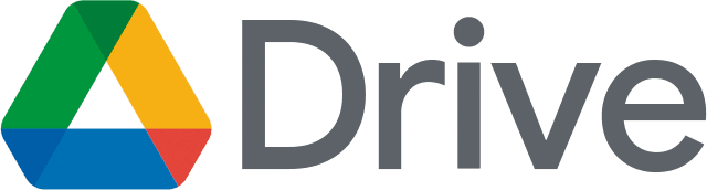 Google Drive png dark logo