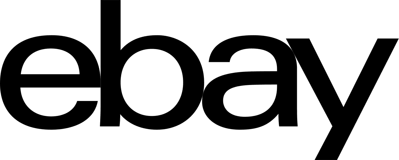 eBay png black logo