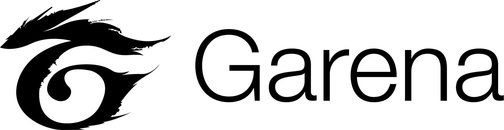 Garena png black logo