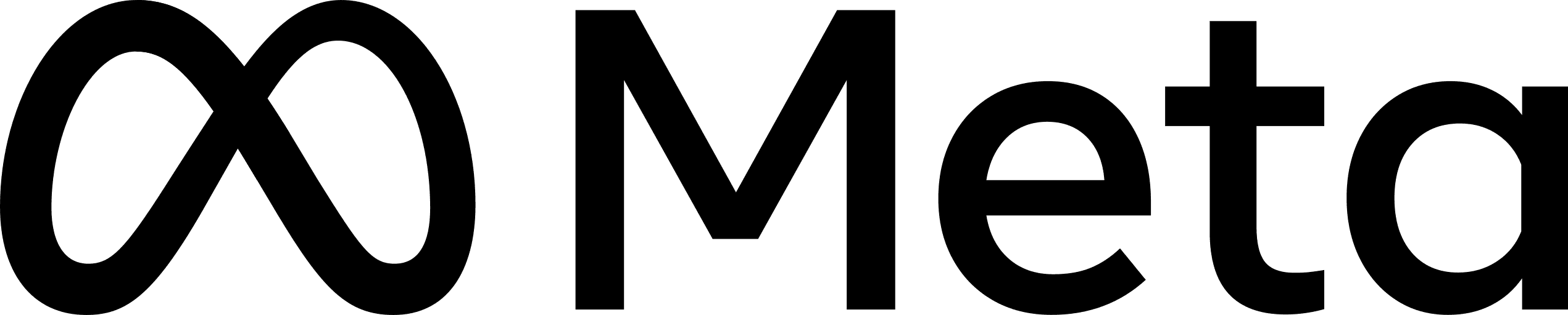Meta png black logo