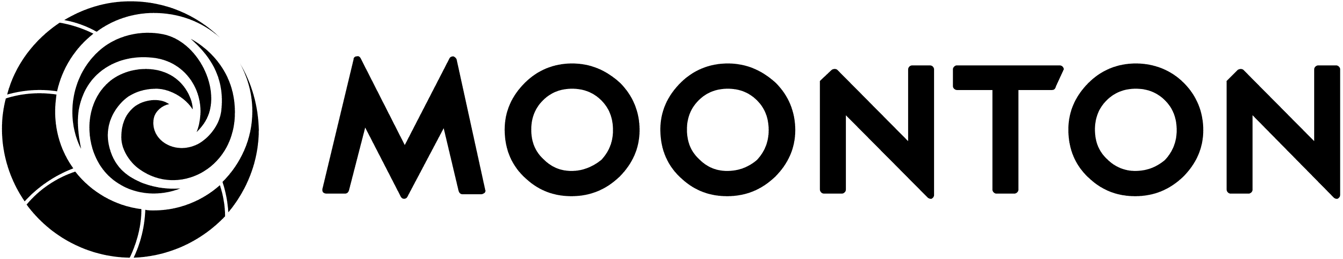 Moonton png black logo