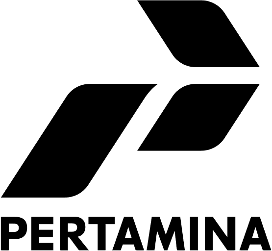 Pertamina png black logo