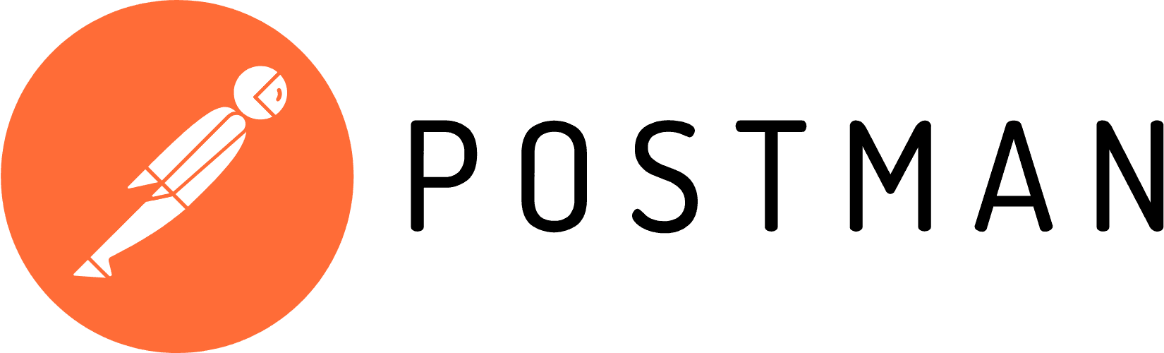 Postman png black logo