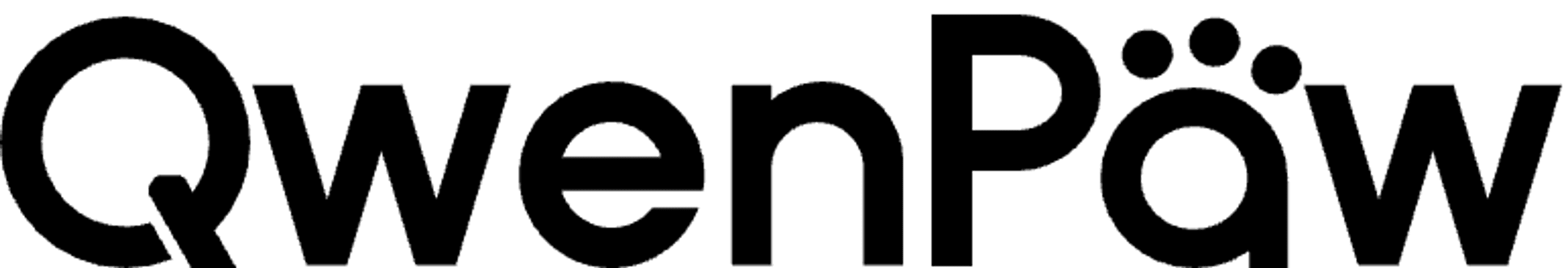 QwenPaw png black logo