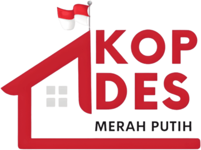 Koperasi Desa Merah Putih (Kopdes) png dark logo