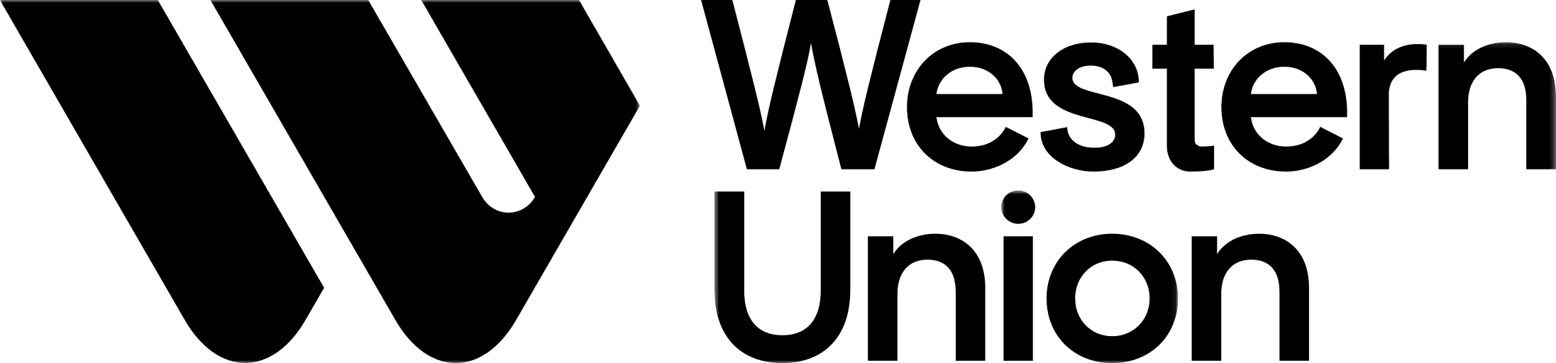 Western Union png black logo